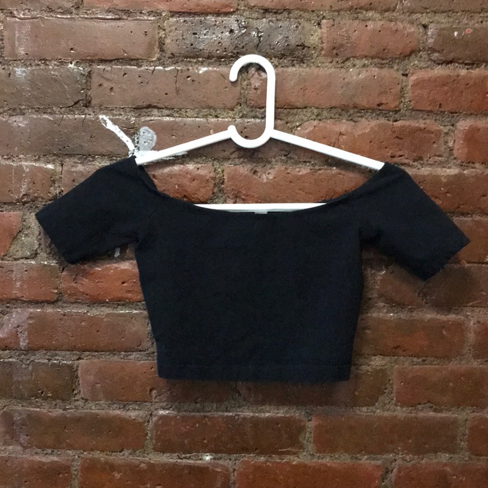 American Apparel Off-Shoulder Top